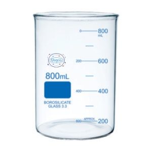 Beaker, Low Form, Without Spout, 800mL